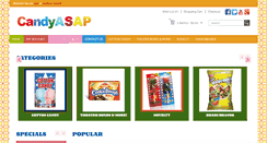 Desktop Screenshot of candyasap.com