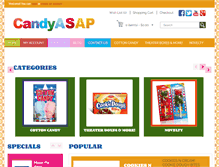 Tablet Screenshot of candyasap.com